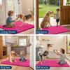 image:imageSmiry Dog Door Mat for Muddy Paws 59x24 Absorbs Moisture and Dirt Doormat NonSlip Washable Quick Dry Chenille Front Door Mat Indoor Entrance Entryway Carpet for Inside Floor CamelHot Pink