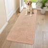image:imageSmiry Dog Door Mat for Muddy Paws 59x24 Absorbs Moisture and Dirt Doormat NonSlip Washable Quick Dry Chenille Front Door Mat Indoor Entrance Entryway Carpet for Inside Floor CamelPeach