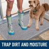 image:imageSmiry Dog Door Mat for Muddy Paws 59x24 Absorbs Moisture and Dirt Doormat NonSlip Washable Quick Dry Chenille Front Door Mat Indoor Entrance Entryway Carpet for Inside Floor CamelLight Grey