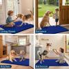 image:imageSmiry Dog Door Mat for Muddy Paws 59x24 Absorbs Moisture and Dirt Doormat NonSlip Washable Quick Dry Chenille Front Door Mat Indoor Entrance Entryway Carpet for Inside Floor CamelRoyal Blue