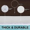 image:imageSmiry Memory Foam Bath Mat 30x20 and 24x20 UShaped Toilet Extra Soft Absorbent Bathroom Rugs Non Slip Bath Rug Runner for Shower Bathroom Floors Brown