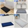 image:imageSmiry Memory Foam Bath Mat 60 x 90 cm Extra Soft NonSlip Bathroom Rug Super Absorbent Quick Dry Thick Comfortable MachineWashable Floor Mat Dark GreyDark Grey