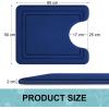 image:imageSmiry Memory Foam Bath Mat 60 x 90 cm Extra Soft NonSlip Bathroom Rug Super Absorbent Quick Dry Thick Comfortable MachineWashable Floor Mat Dark GreyNavy Blue