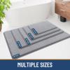image:imageSmiry Thick Memory Foam Bath Mat 32X20 Ultra Soft NonSlip Bathroom Rug Plush Water Absorbent Quick Dry and Machine Washable Floor Mat for Shower Tub amp Home Decor GreyGrey