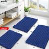 image:imageSmiry Bathroom Rugs Mat Set 2 Piece 30X20UShaped 24x20 Extra Soft Absorbent Non Slip Rubber Backing Machine Washable Quick Dry Chenille Bath Rug Set for Tub Shower and FloorRoyal Blue