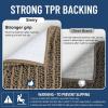 image:imageSmiry Bathroom Rugs Mat Set 2 Piece 36X24UShaped 24x20 Extra Soft Absorbent Non Slip Rubber Backing Machine Washable Quick Dry Chenille Bath Rug Set for Tub Shower and FloorCamel