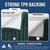image:imageSmiry Bathroom Rugs Mat Set 2 Piece30X20UShaped 24x20 Extra Soft Absorbent Non Slip Rubber Backing Machine Washable Quick Dry Chenille Bath Rug Set for Tub Shower and FloorGreen