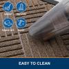 image:imageSmiry Front Door Mat Outside Entrance Heavy Duty Outdoor Indoor Mat Natural Rubber Doormat Non Slip Trap Dirt and Moisture Easy Clean Low Profile Patio Porch Entryway Mat 295x17 VioletMix Brown