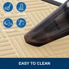 image:imageSmiry Front Door Mat Outside Entrance Heavy Duty Outdoor Indoor Mat Natural Rubber Doormat Non Slip Trap Dirt and Moisture Easy Clean Low Profile Patio Porch Entryway Mat 295x17 VioletBeige
