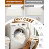 image:imageSmiry Bathroom Rugs Set 2 Piece30x20 Plus 24x17 Extra Soft Absorbent Bath Mats Non Slip Machine Washable Quick Dry Bath Rugs for Bathroom Floor Tub Shower Cream