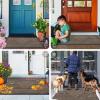 image:imageSmiry Welcome Door Mat Outside Entrance Heavy Duty Trap Dirt and Moisture Easy Clean Low Profile Patio Porch Indoor Outdoor Front Doormat for Entry 47x32 Inch BrownMixed Khaki