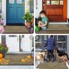 image:imageSmiry Welcome Door Mat Outside Entrance Heavy Duty Trap Dirt and Moisture Easy Clean Low Profile Patio Porch Indoor Outdoor Front Doormat for Entry 47x32 Inch BrownCamel