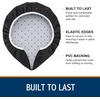image:imageSmiry Soft Chenille Bathroom Toilet Lid Cover Machine Washable Covers 175x15 Fits Most Round Elongated and Oblong Lids Accessories Decor LatteBlack