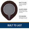 image:imageSmiry Soft Chenille Bathroom Toilet Lid Cover Machine Washable Covers 175x15 Fits Most Round Elongated and Oblong Lids Accessories Decor LatteBrown