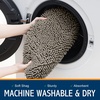 image:imageSmiry Soft Chenille Bathroom Toilet Lid Cover Machine Washable Covers 175x15 Fits Most Round Elongated and Oblong Lids Accessories Decor LatteLatte