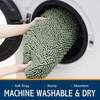 image:imageSmiry Soft Chenille Bathroom Toilet Lid Cover Machine Washable Covers 175x15 Fits Most Round Elongated and Oblong Lids Accessories Decor LatteSage Green