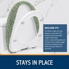 image:imageSmiry Soft Chenille Bathroom Toilet Lid Cover Machine Washable Covers 175x15 Fits Most Round Elongated and Oblong Lids Accessories Decor LatteSage Green