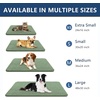 image:imageSmiry Dog Door Mat for Muddy Paws 30x20 Absorbent Microfiber Dirt Trapper Pet Doormat NonSlip Washable Quick Dry Chenille Front Door Mat Entryway Rug for Indoor and Outdoor BeigeOlive Green
