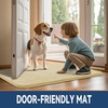 image:imageSmiry Dog Door Mat for Muddy Paws 30x20 Absorbent Microfiber Dirt Trapper Pet Doormat NonSlip Washable Quick Dry Chenille Front Door Mat Entryway Rug for Indoor and Outdoor BeigeCream White
