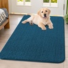 image:imageSmiry Dog Door Mat for Muddy Paws 30x20 Absorbent Microfiber Dirt Trapper Pet Doormat NonSlip Washable Quick Dry Chenille Front Door Mat Entryway Rug for Indoor and Outdoor BeigeAtlantic Blue