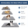 image:imageSmiry Dog Door Mat for Muddy Paws 30x20 Absorbent Microfiber Dirt Trapper Pet Doormat NonSlip Washable Quick Dry Chenille Front Door Mat Entryway Rug for Indoor and Outdoor BeigeGrey
