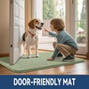 image:imageSmiry Dog Door Mat for Muddy Paws 30x20 Absorbent Microfiber Dirt Trapper Pet Doormat NonSlip Washable Quick Dry Chenille Front Door Mat Entryway Rug for Indoor and Outdoor BeigeSage Green