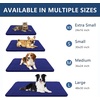 image:imageSmiry Dog Door Mat for Muddy Paws 30x20 Absorbent Microfiber Dirt Trapper Pet Doormat NonSlip Washable Quick Dry Chenille Front Door Mat Entryway Rug for Indoor and Outdoor BeigeNavy Blue