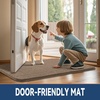 image:imageSmiry Dog Door Mat for Muddy Paws 30x20 Absorbent Microfiber Dirt Trapper Pet Doormat NonSlip Washable Quick Dry Chenille Front Door Mat Entryway Rug for Indoor and Outdoor BeigeCamel