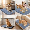 image:imageSmiry Dog Door Mat for Muddy Paws 30x20 Absorbent Microfiber Dirt Trapper Pet Doormat NonSlip Washable Quick Dry Chenille Front Door Mat Entryway Rug for Indoor and Outdoor BeigeAiry Blue