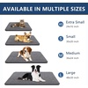 image:imageSmiry Dog Door Mat for Muddy Paws 30x20 Absorbent Microfiber Dirt Trapper Pet Doormat NonSlip Washable Quick Dry Chenille Front Door Mat Entryway Rug for Indoor and Outdoor BeigeDark Grey