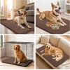 image:imageSmiry Dog Door Mat for Muddy Paws 30x20 Absorbent Microfiber Dirt Trapper Pet Doormat NonSlip Washable Quick Dry Chenille Front Door Mat Entryway Rug for Indoor and Outdoor BeigeCoffee