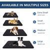 image:imageSmiry Dog Door Mat for Muddy Paws 30x20 Absorbent Microfiber Dirt Trapper Pet Doormat NonSlip Washable Quick Dry Chenille Front Door Mat Entryway Rug for Indoor and Outdoor BeigeBlack
