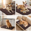 image:imageSmiry Dog Door Mat for Muddy Paws 30x20 Absorbent Microfiber Dirt Trapper Pet Doormat NonSlip Washable Quick Dry Chenille Front Door Mat Entryway Rug for Indoor and Outdoor BeigeBrown