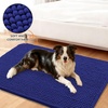 image:imageSmiry Dog Door Mat for Muddy Paws 30x20 Absorbent Microfiber Dirt Trapper Pet Doormat NonSlip Washable Quick Dry Chenille Front Door Mat Entryway Rug for Indoor and Outdoor BeigeNavy Blue