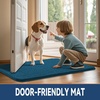 image:imageSmiry Dog Door Mat for Muddy Paws 30x20 Absorbent Microfiber Dirt Trapper Pet Doormat NonSlip Washable Quick Dry Chenille Front Door Mat Entryway Rug for Indoor and Outdoor BeigeAtlantic Blue