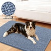 image:imageSmiry Dog Door Mat for Muddy Paws 30x20 Absorbent Microfiber Dirt Trapper Pet Doormat NonSlip Washable Quick Dry Chenille Front Door Mat Entryway Rug for Indoor and Outdoor BeigeAiry Blue