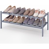 image:imageSmiry Bamboo Shoe Rack 3Tier Stackable Wooden Shoe Organizer for Entryway amp Closet Free Standing Wood Shoe Storage Shelf for Front Door amp Small Spaces NaturalGrey