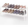image:imageSmiry Bamboo Shoe Rack 3Tier Stackable Wooden Shoe Organizer for Entryway amp Closet Free Standing Wood Shoe Storage Shelf for Front Door amp Small Spaces NaturalWhite
