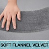 image:imageSmiry Chenille Bathroom Rugs 30x20 and UShaped Toilet Bath Rugs 24x2020x20 Extra Soft and Absorbent Shaggy Bath Mat Machine Washable NonSlip Plush Carpet Grey