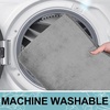 image:imageSmiry Chenille Bathroom Rugs 30x20 and UShaped Toilet Bath Rugs 24x2020x20 Extra Soft and Absorbent Shaggy Bath Mat Machine Washable NonSlip Plush Carpet Grey