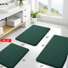 image:imageSmiry Memory Foam Bath Mat 36x24 Extra Soft NonSlip Bathroom Rug Ultra Absorbent Quick Dry Machine Washable Bathroom Mat for Shower Tub amp Floor Decor Navy BlueGreen