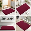 image:imageSmiry Memory Foam Bath Mat 36x24 Extra Soft NonSlip Bathroom Rug Ultra Absorbent Quick Dry Machine Washable Bathroom Mat for Shower Tub amp Floor Decor Navy BlueBurgundy
