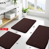 image:imageSmiry Memory Foam Bath Mat 36x24 Extra Soft NonSlip Bathroom Rug Ultra Absorbent Quick Dry Machine Washable Bathroom Mat for Shower Tub amp Floor Decor Navy BlueBrown