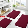 image:imageSmiry Memory Foam Bath Mat 36x24 Extra Soft NonSlip Bathroom Rug Ultra Absorbent Quick Dry Machine Washable Bathroom Mat for Shower Tub amp Floor Decor Navy BlueBurgundy