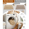 image:imageSmiry Waffle Bath Mat 32x20 Extra Soft Absorbent Bathroom Rugs Non Slip Machine Washable Quick Dry Bath Rugs with Tassels for Bathroom Floor Tub Shower Home Decor Accessories BrownBrown