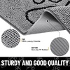 image:imageSmiry Bathroom Rugs Mat 30x20 Grey Dog Door Mat for Muddy Paws 48x30 Grey