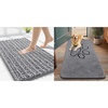 image:imageSmiry Bathroom Rugs Mat 30x20 Grey Dog Door Mat for Muddy Paws 48x30 Grey