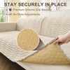 image:imageSmiry Waterproof Couch Covers for Dogs Washable Non Slip Plush Pet Sofa Cover Scratch Resistant Flannel Furniture Protector for Dogs Navy 36 x 71Apricot