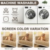 image:imageSmiry Waterproof Couch Covers for Dogs Washable Non Slip Plush Pet Sofa Cover Scratch Resistant Flannel Furniture Protector for Dogs Navy 36 x 71Camel