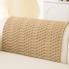 image:imageSmiry Waterproof Couch Covers for Dogs Washable Non Slip Plush Pet Sofa Cover Scratch Resistant Flannel Furniture Protector for Dogs Navy 36 x 71Camel